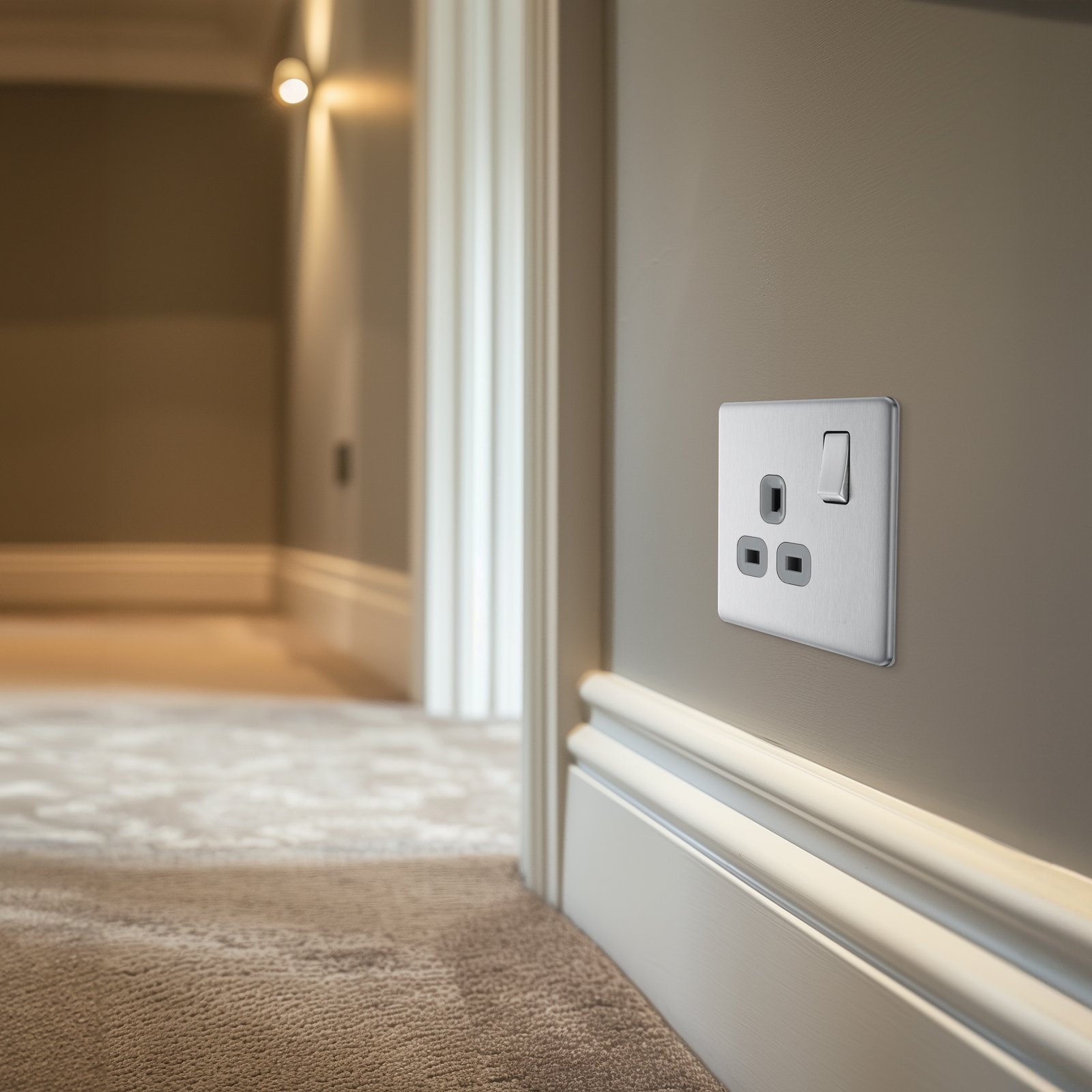 Wall power socket